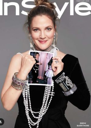 Drew Barrymore for InStyle Magazine (February 2018)
